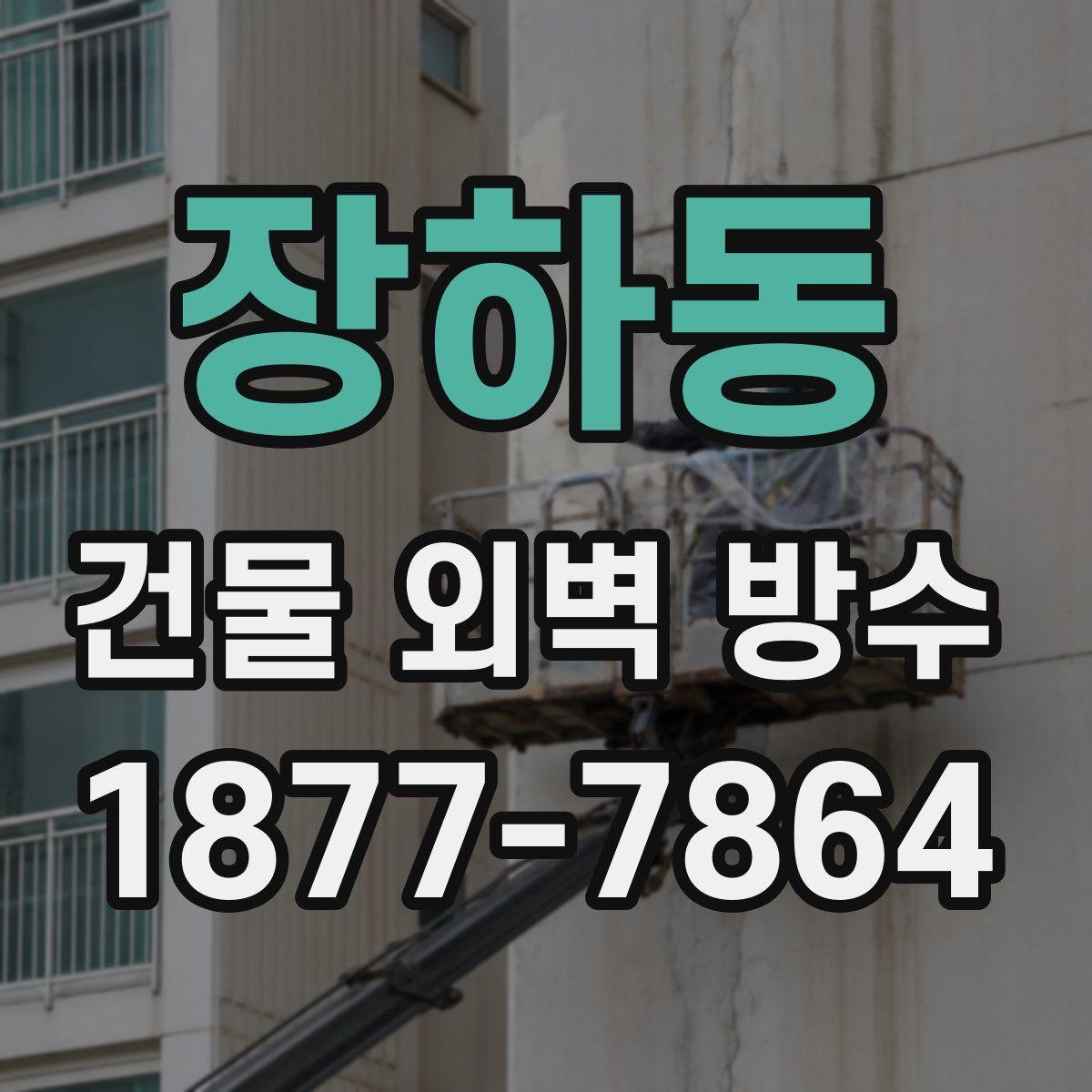 장하동 건물 외벽 방수