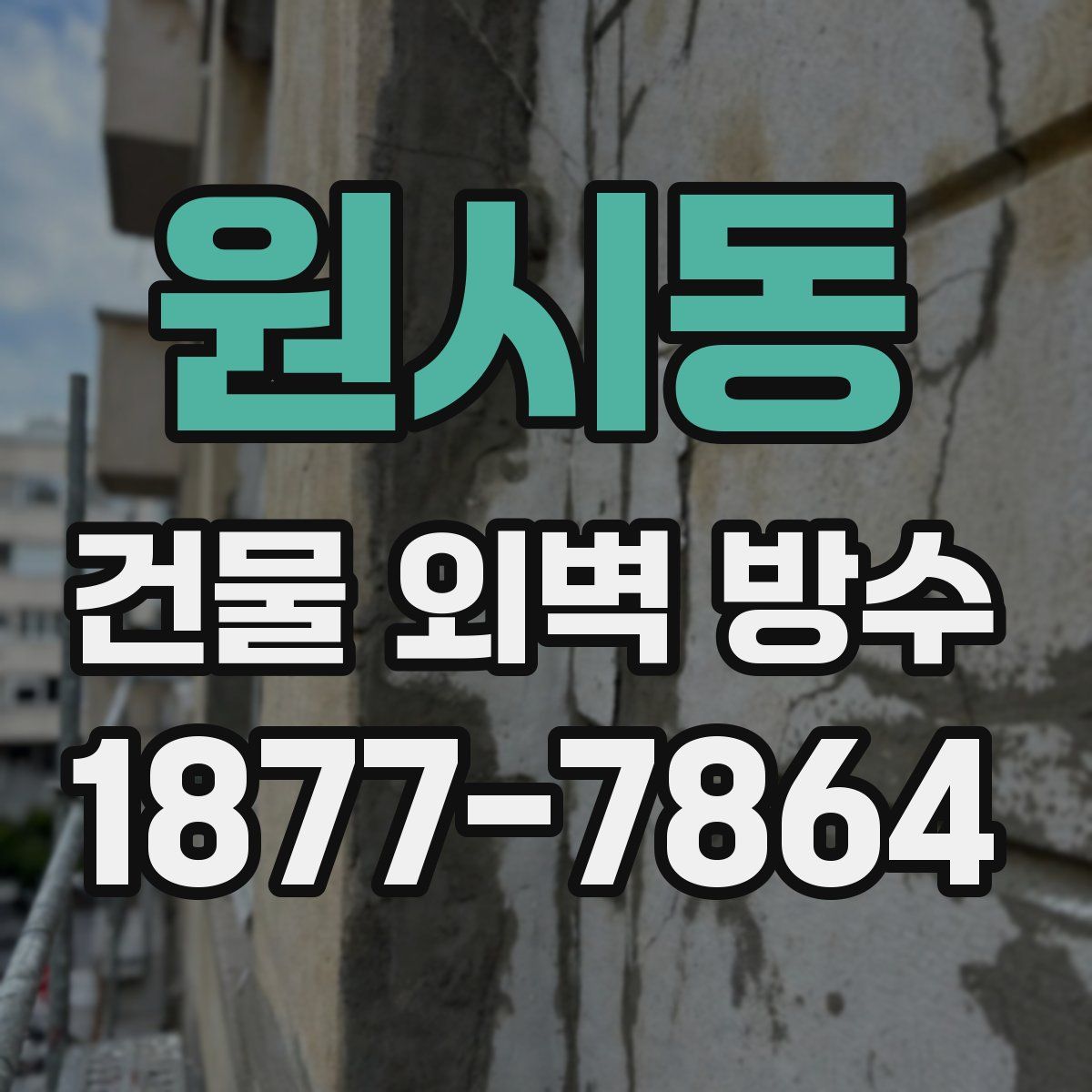 원시동 건물 외벽 방수