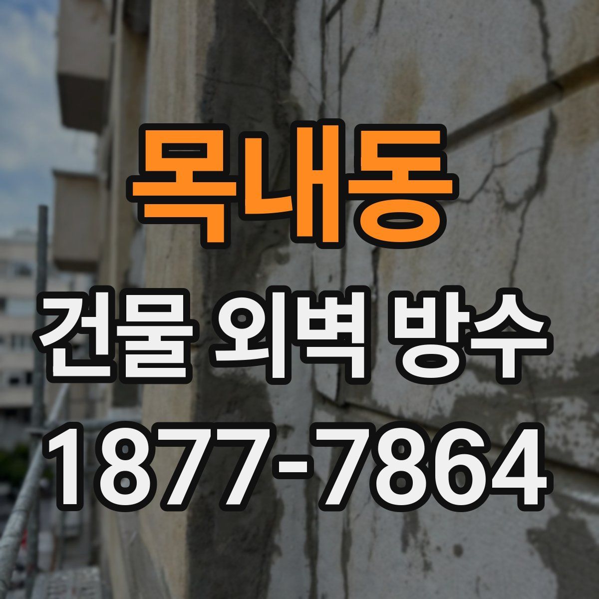 목내동 건물 외벽 방수