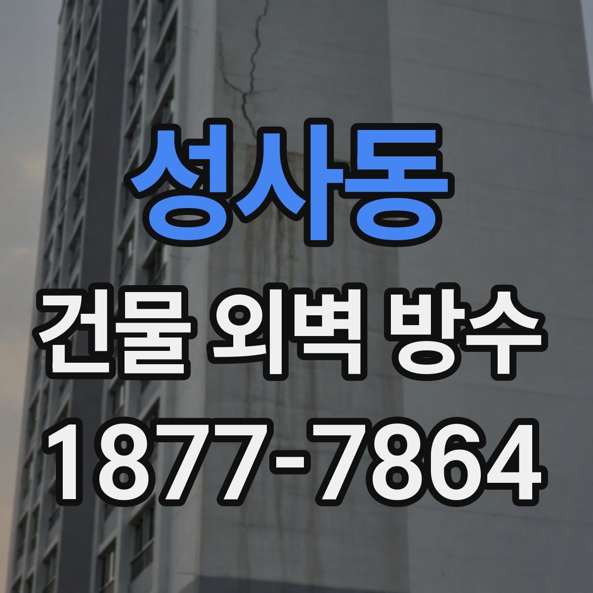성사동 건물 외벽 방수