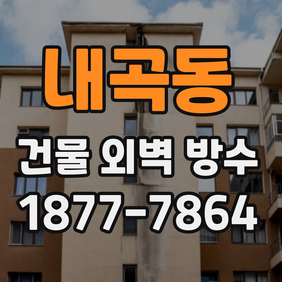 내곡동 건물 외벽 방수