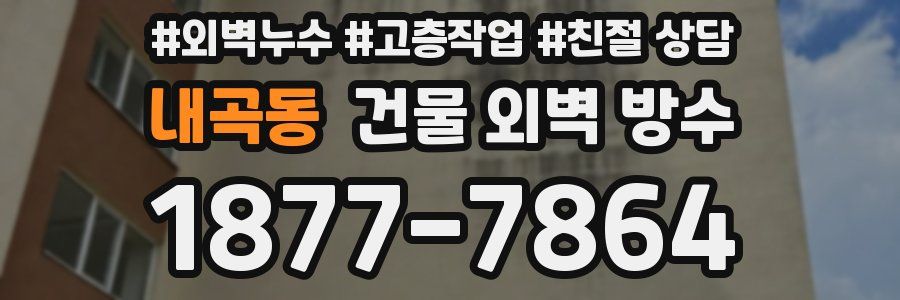 내곡동 건물 외벽 방수
