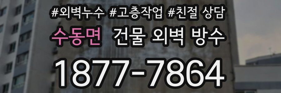 수동면 건물 외벽 방수
