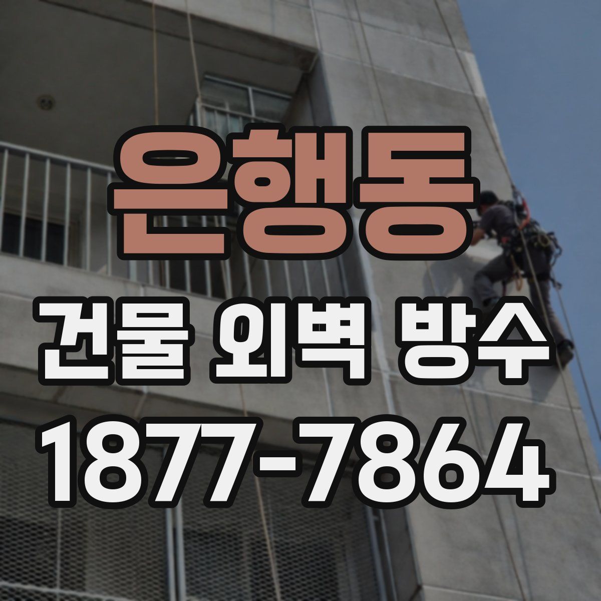 은행동 건물 외벽 방수