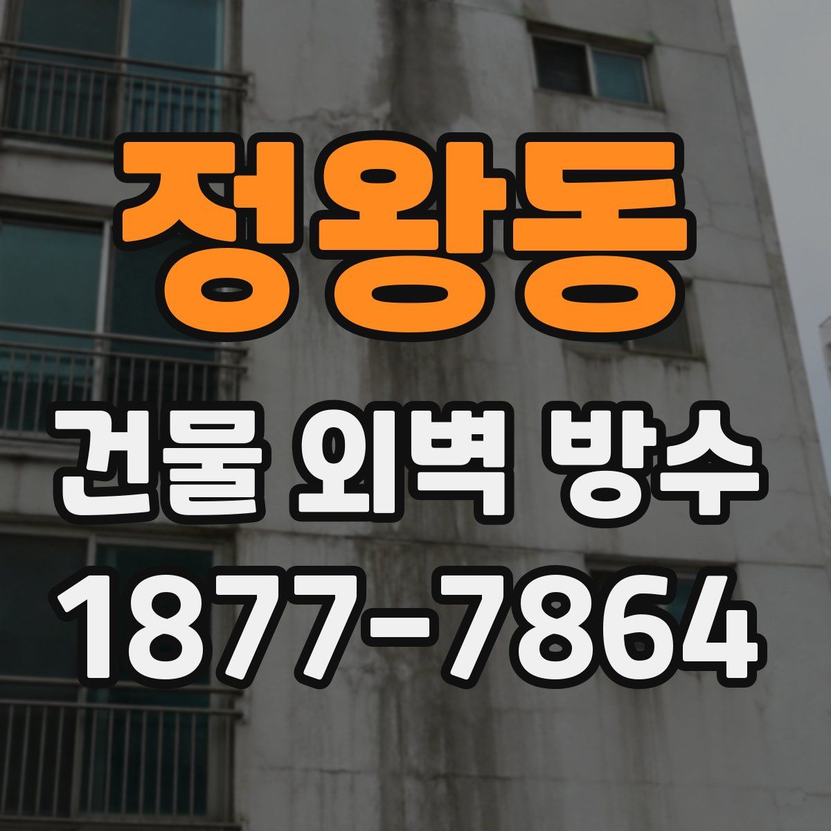 정왕동 건물 외벽 방수