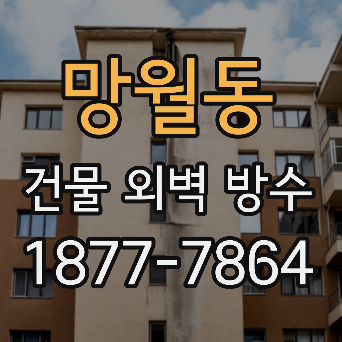 망월동 건물 외벽 방수