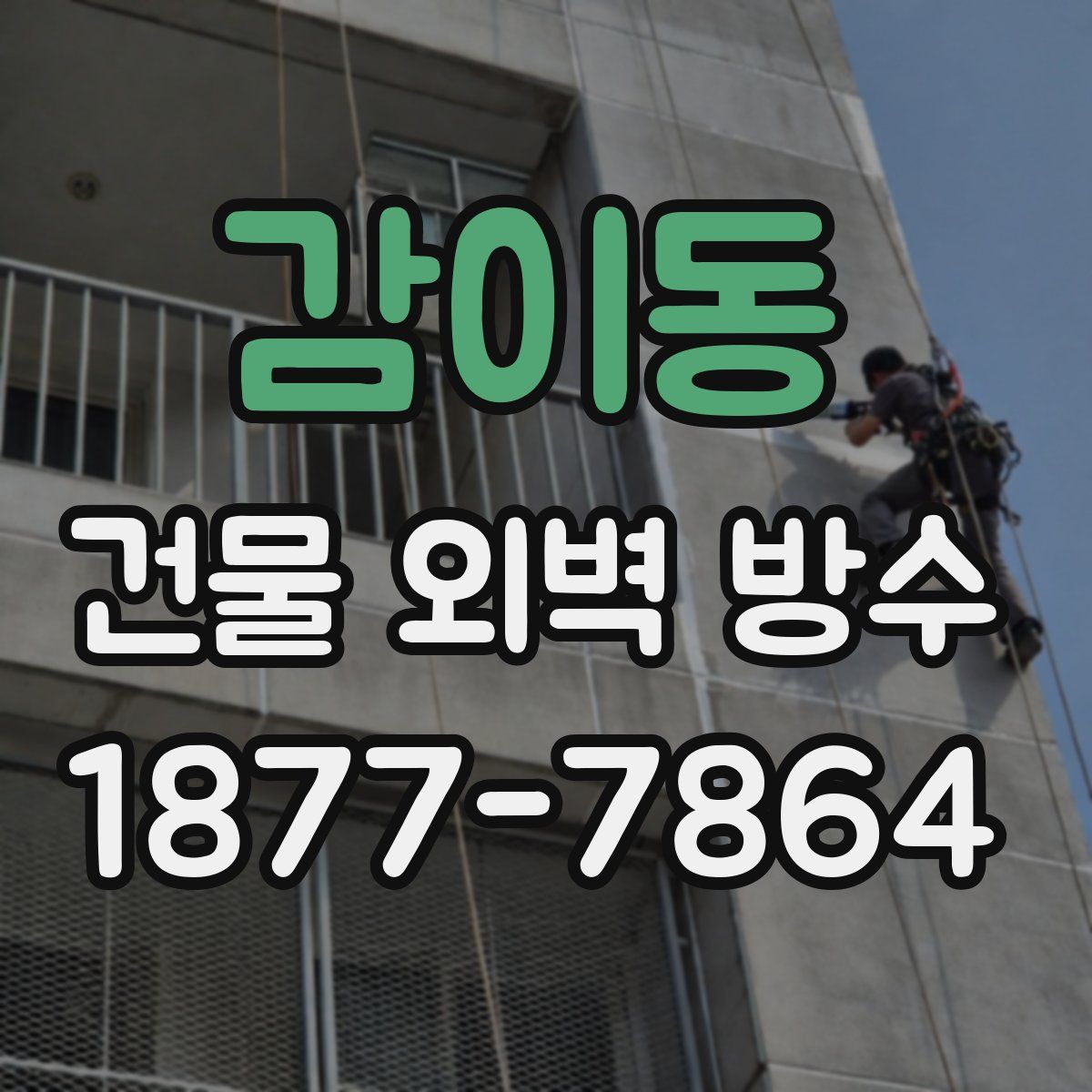 감이동 건물 외벽 방수