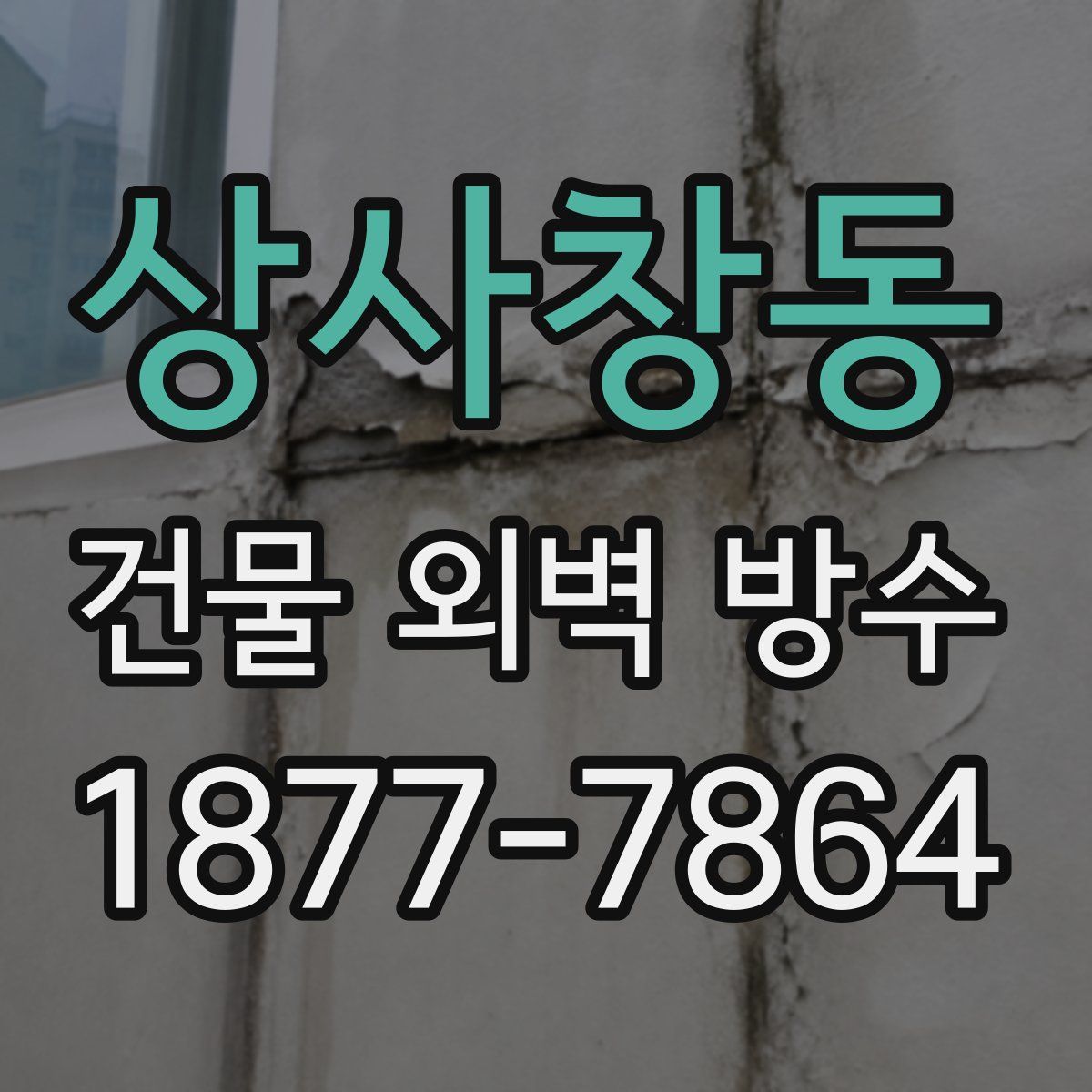 상사창동 건물 외벽 방수