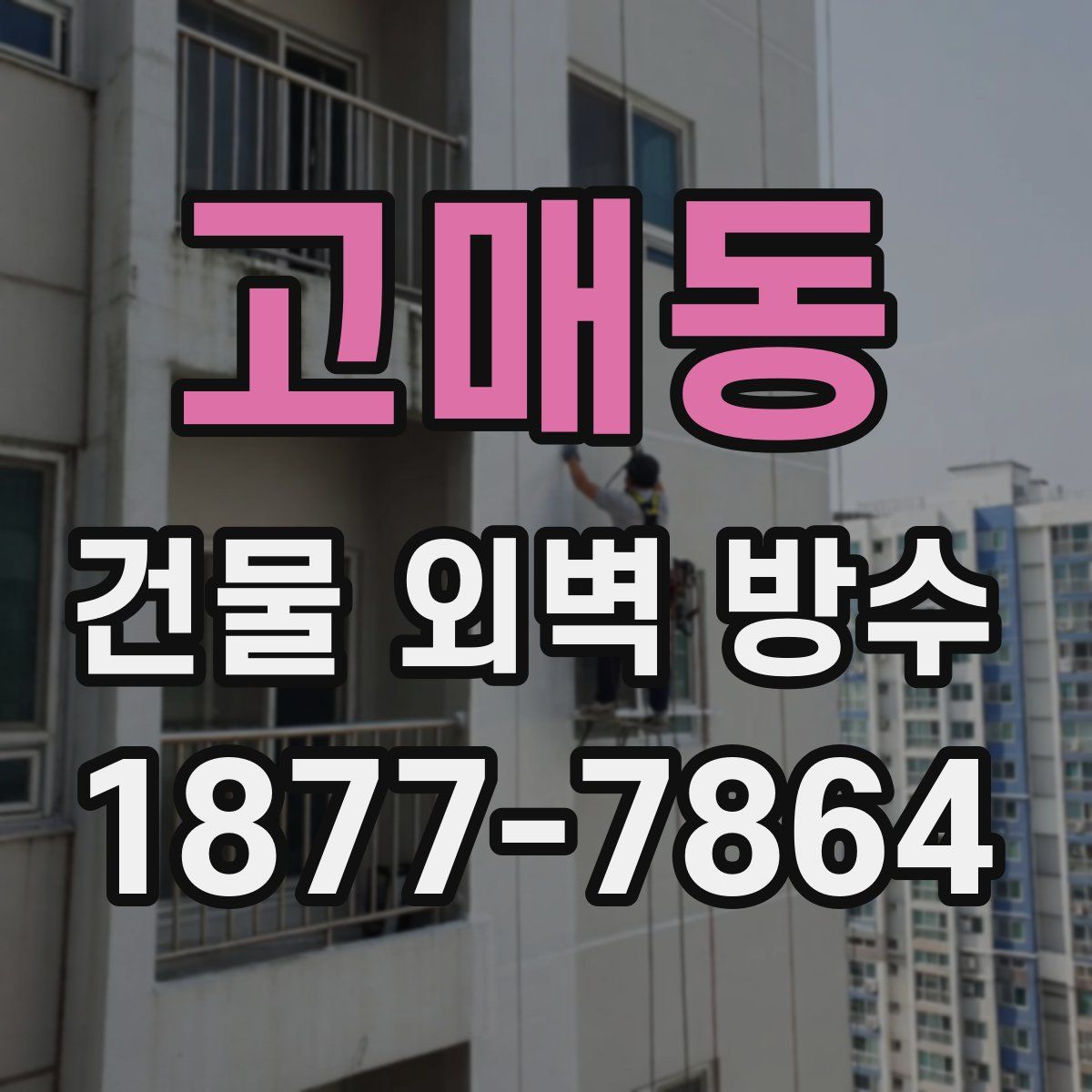고매동 건물 외벽 방수