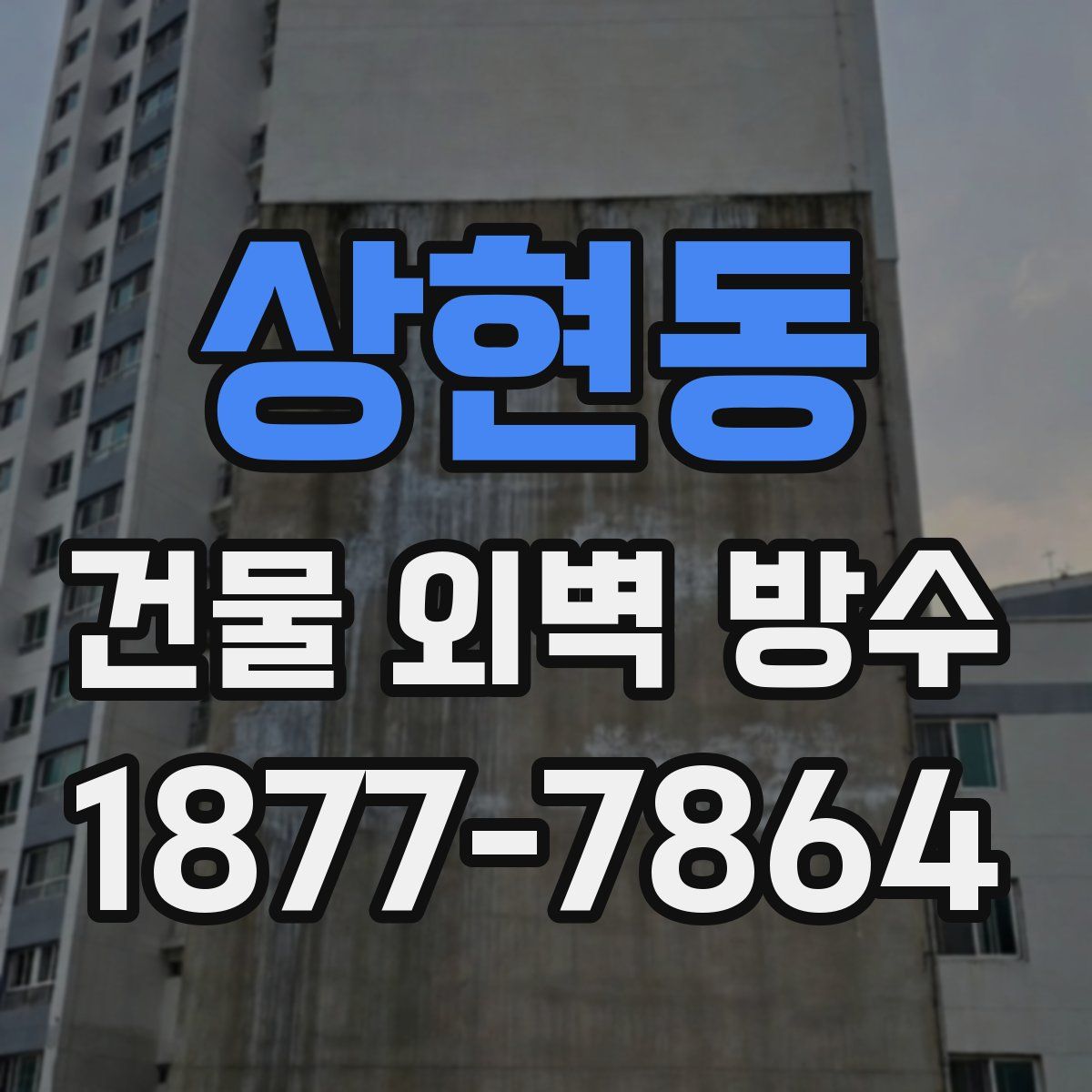 상현동 건물 외벽 방수