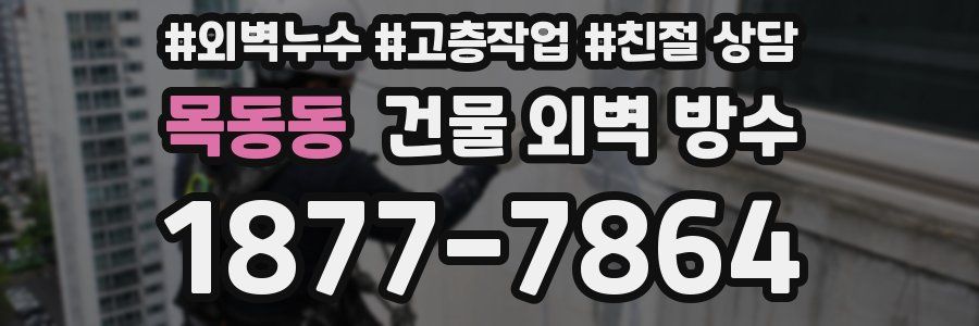 목동동 건물 외벽 방수