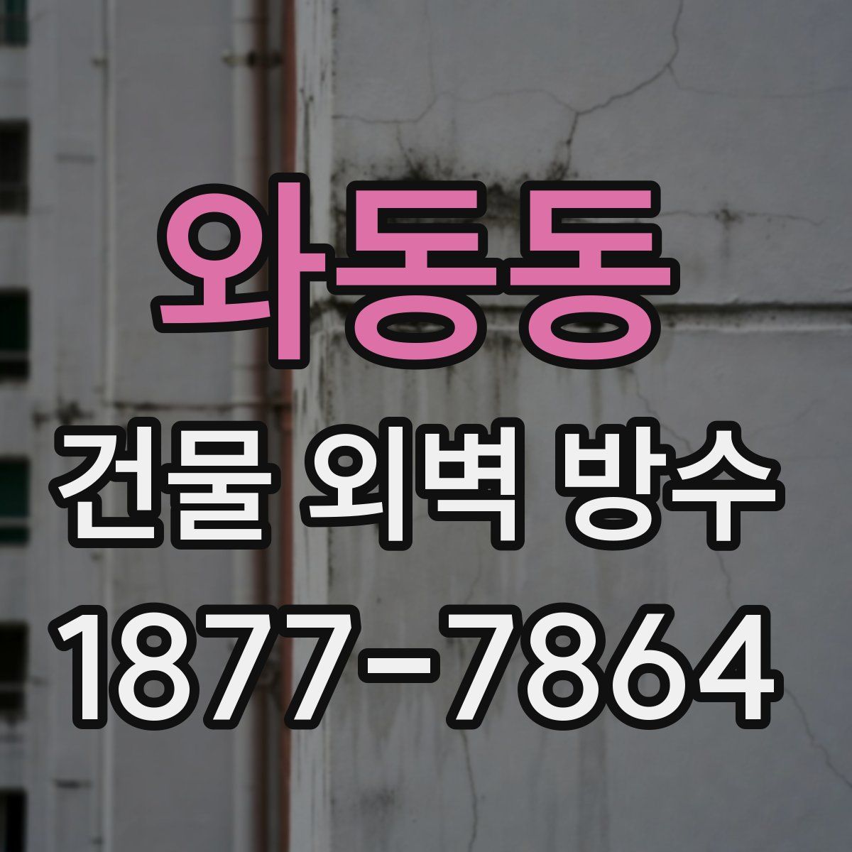 와동동 건물 외벽 방수
