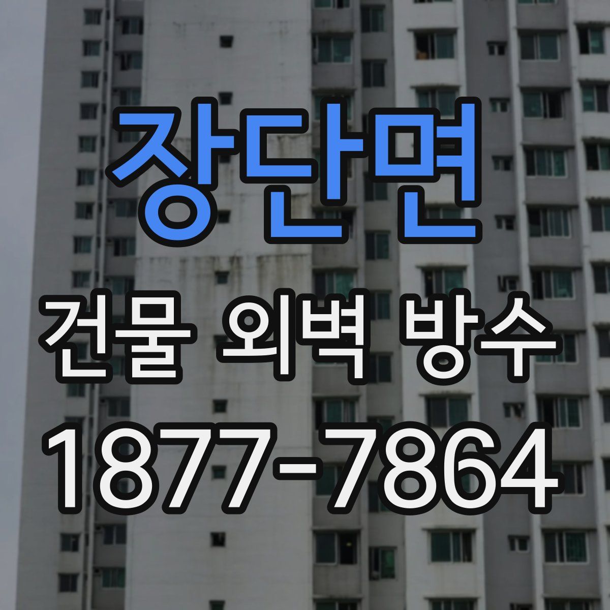 장단면 건물 외벽 방수