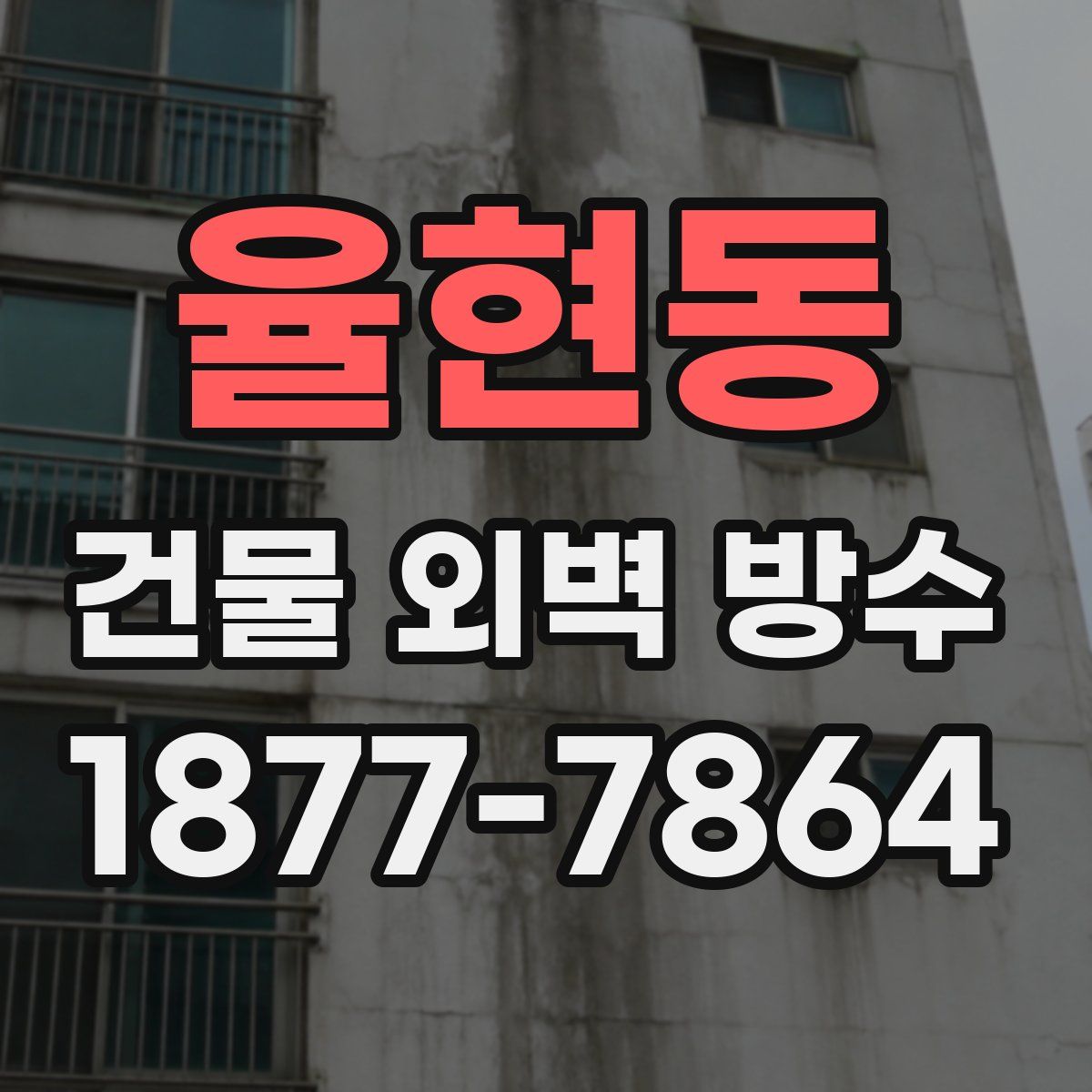 율현동 건물 외벽 방수