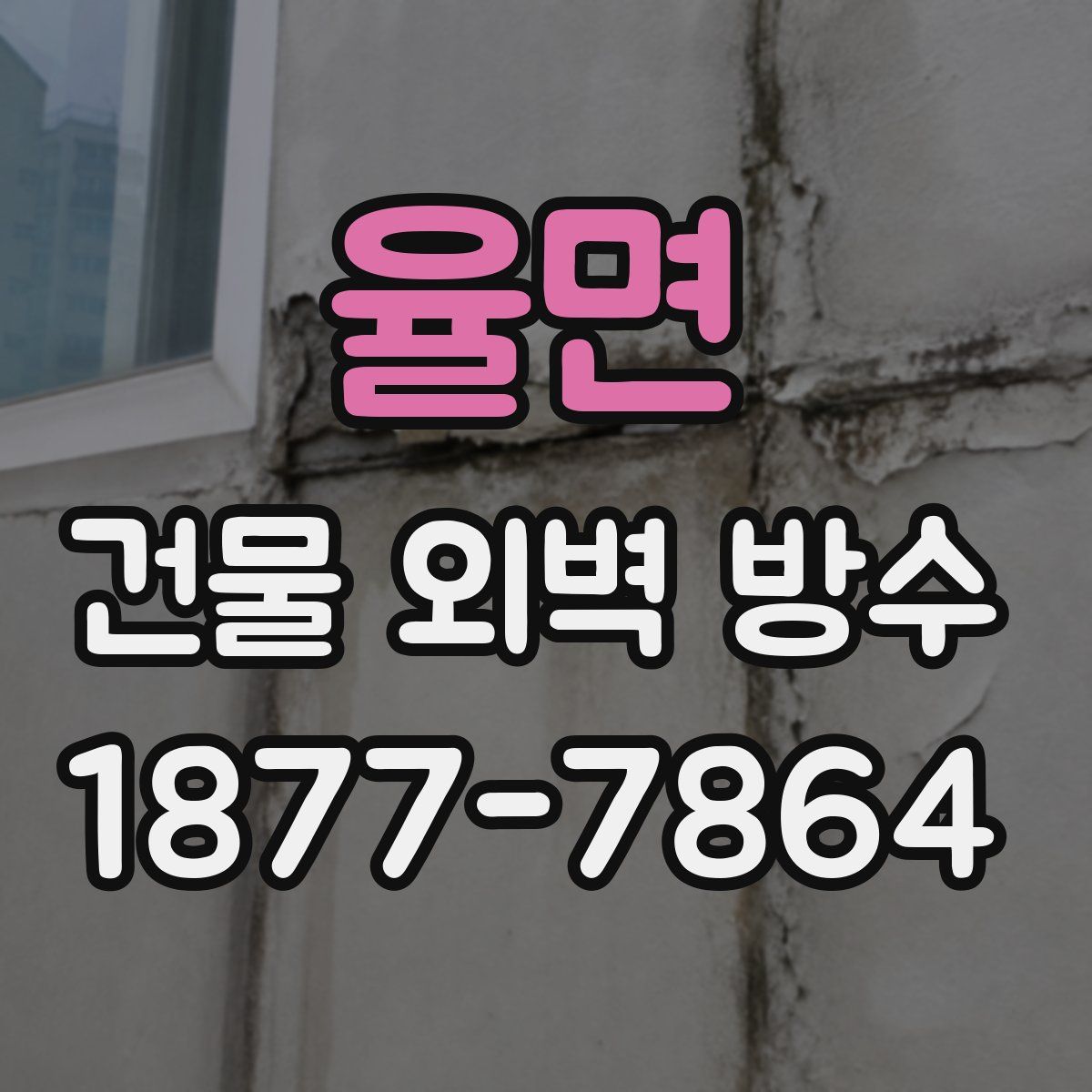 율면 건물 외벽 방수