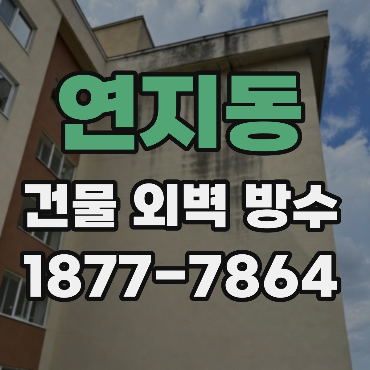 연지동 건물 외벽 방수