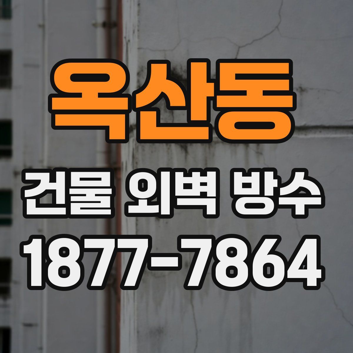 옥산동 건물 외벽 방수
