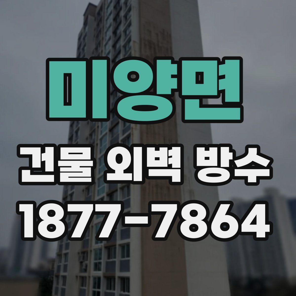 미양면 건물 외벽 방수