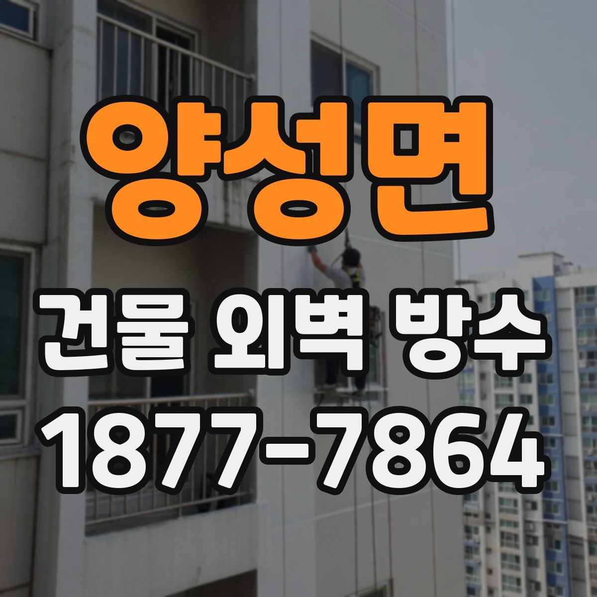 양성면 건물 외벽 방수