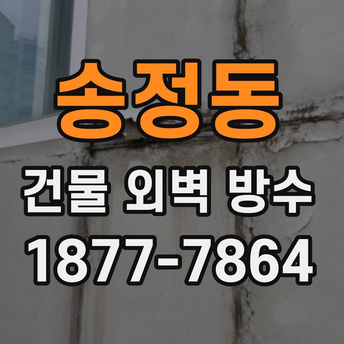송정동 건물 외벽 방수