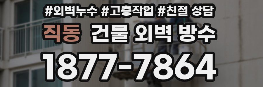 직동 건물 외벽 방수