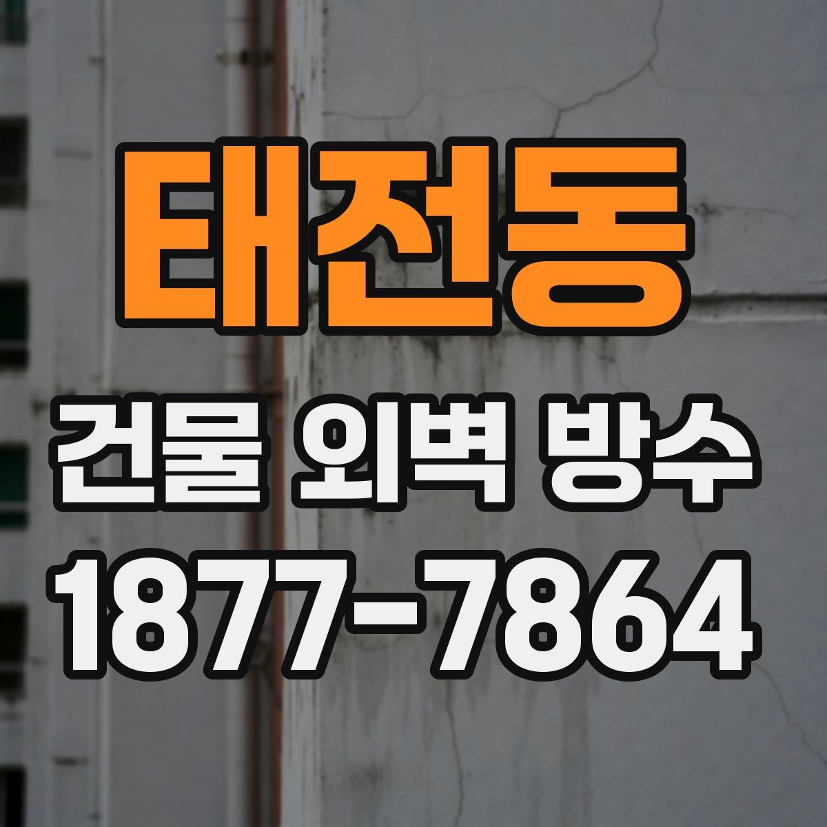 태전동 건물 외벽 방수