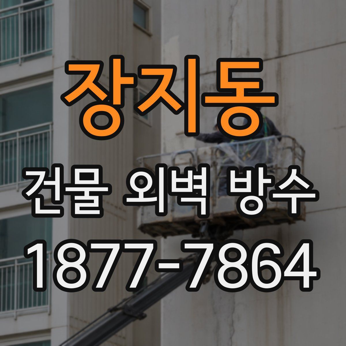 장지동 건물 외벽 방수