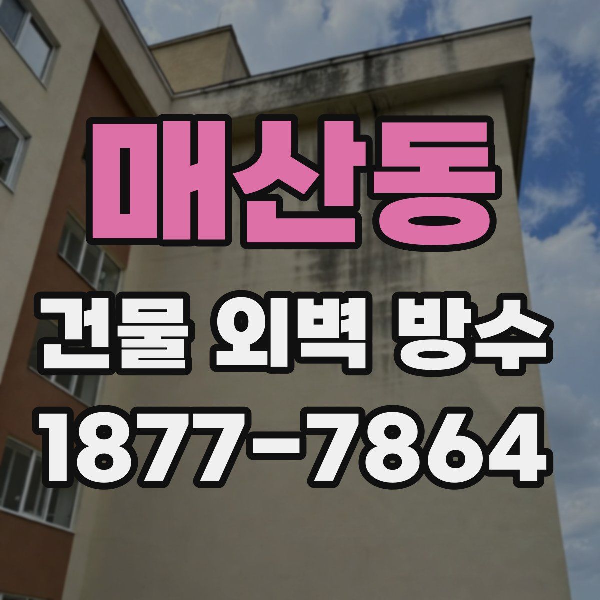 매산동 건물 외벽 방수