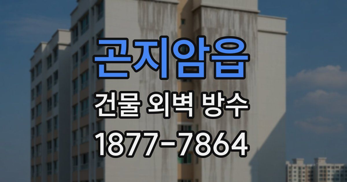 곤지암읍 건물 외벽 방수