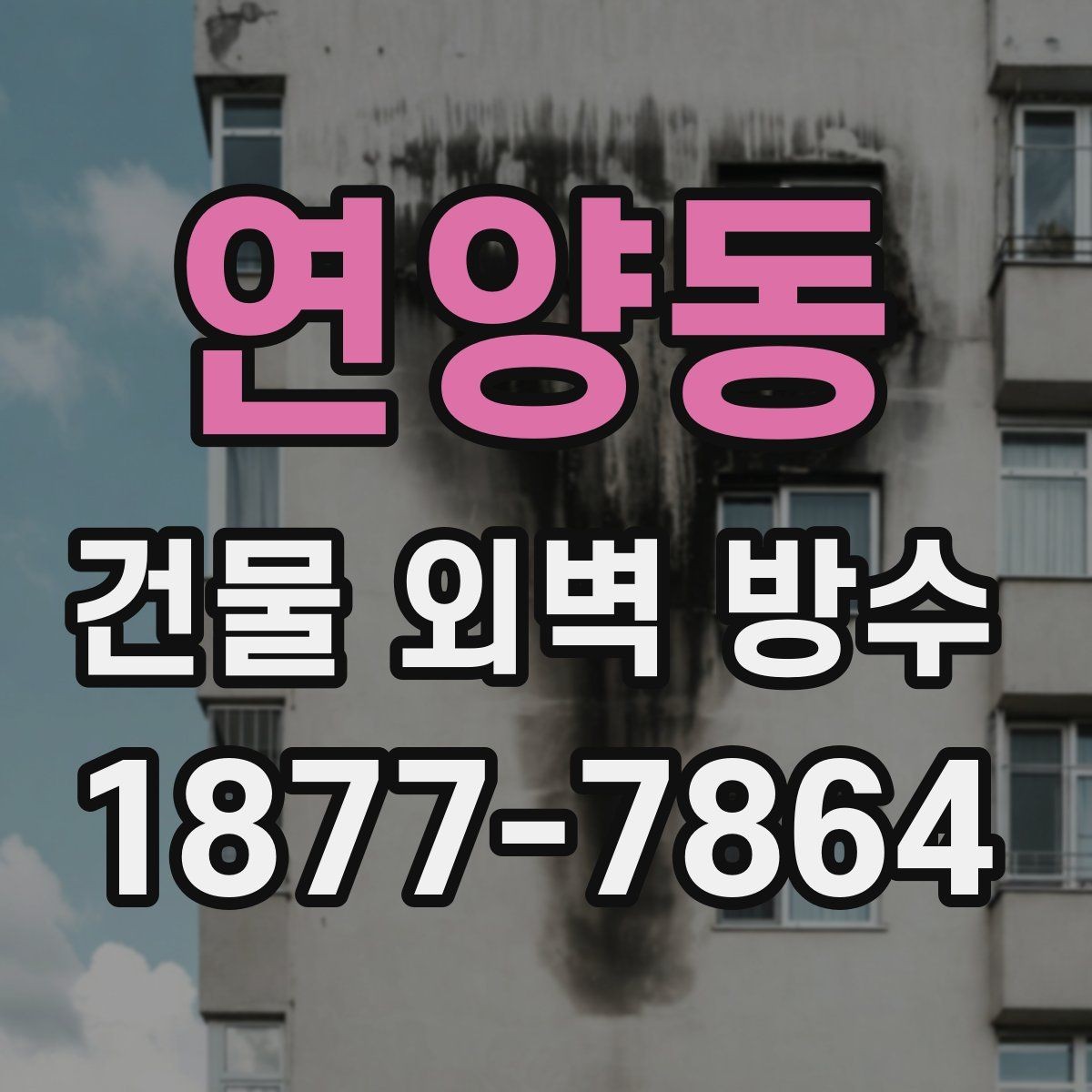 연양동 건물 외벽 방수 시공 사례로 보는 점검 포인트