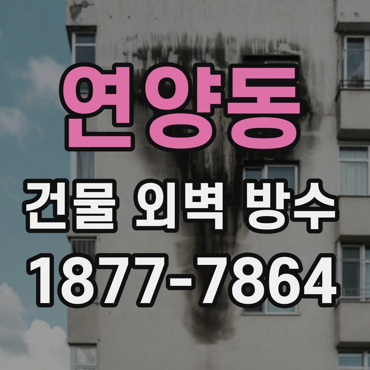 연양동 건물 외벽 방수