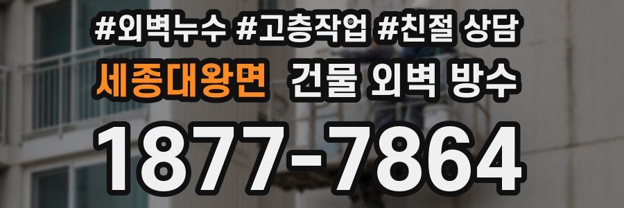세종대왕면 건물 외벽 방수