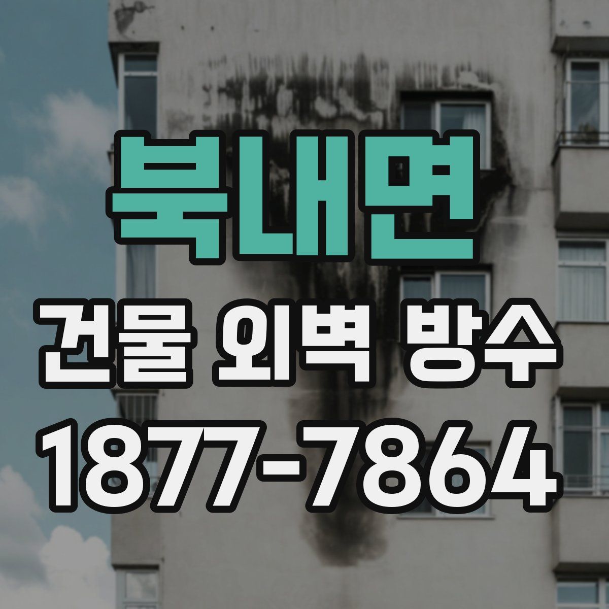 북내면 건물 외벽 방수