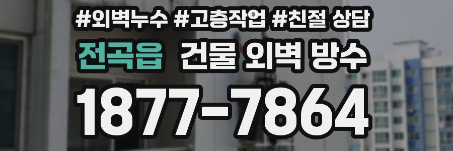 전곡읍 건물 외벽 방수
