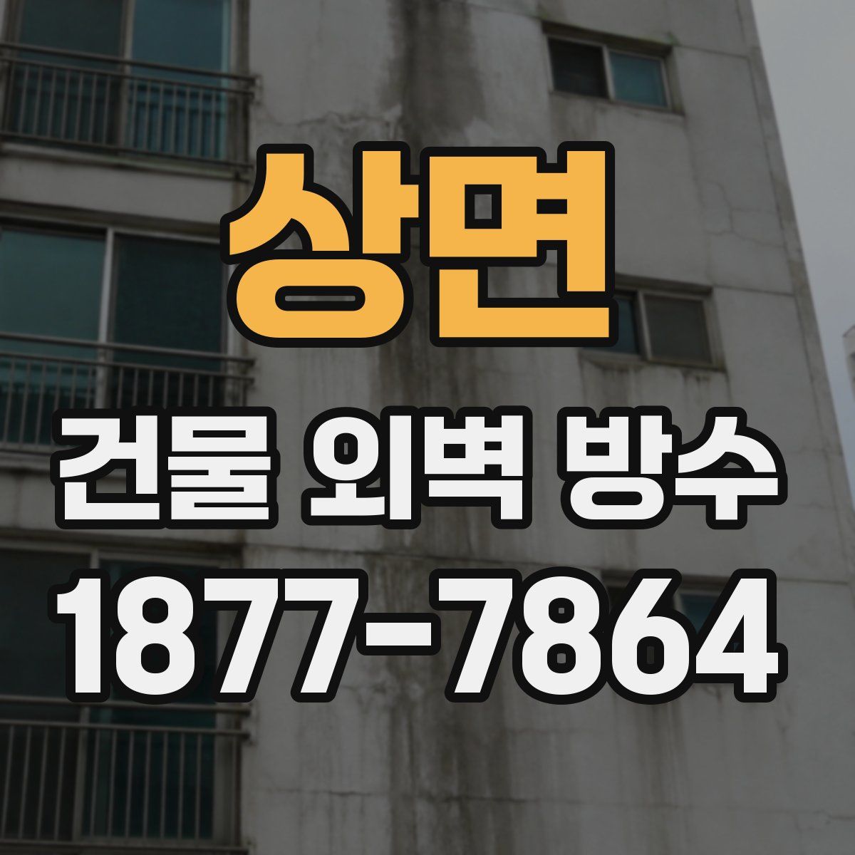 상면 건물 외벽 방수