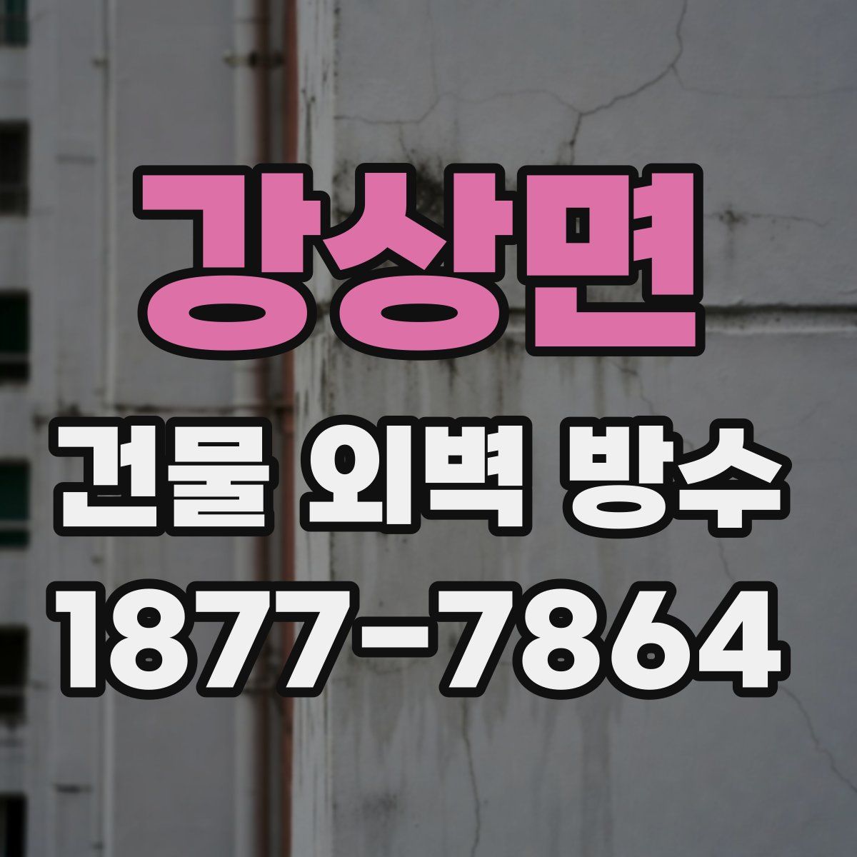 강상면 건물 외벽 방수
