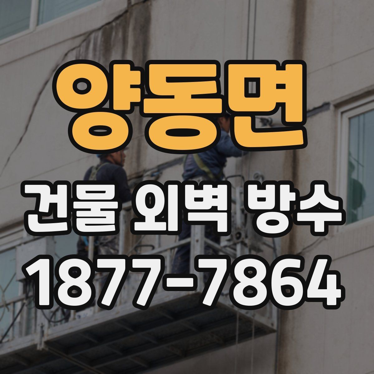 양동면 건물 외벽 방수 자주 묻는 질문과 기본 답변