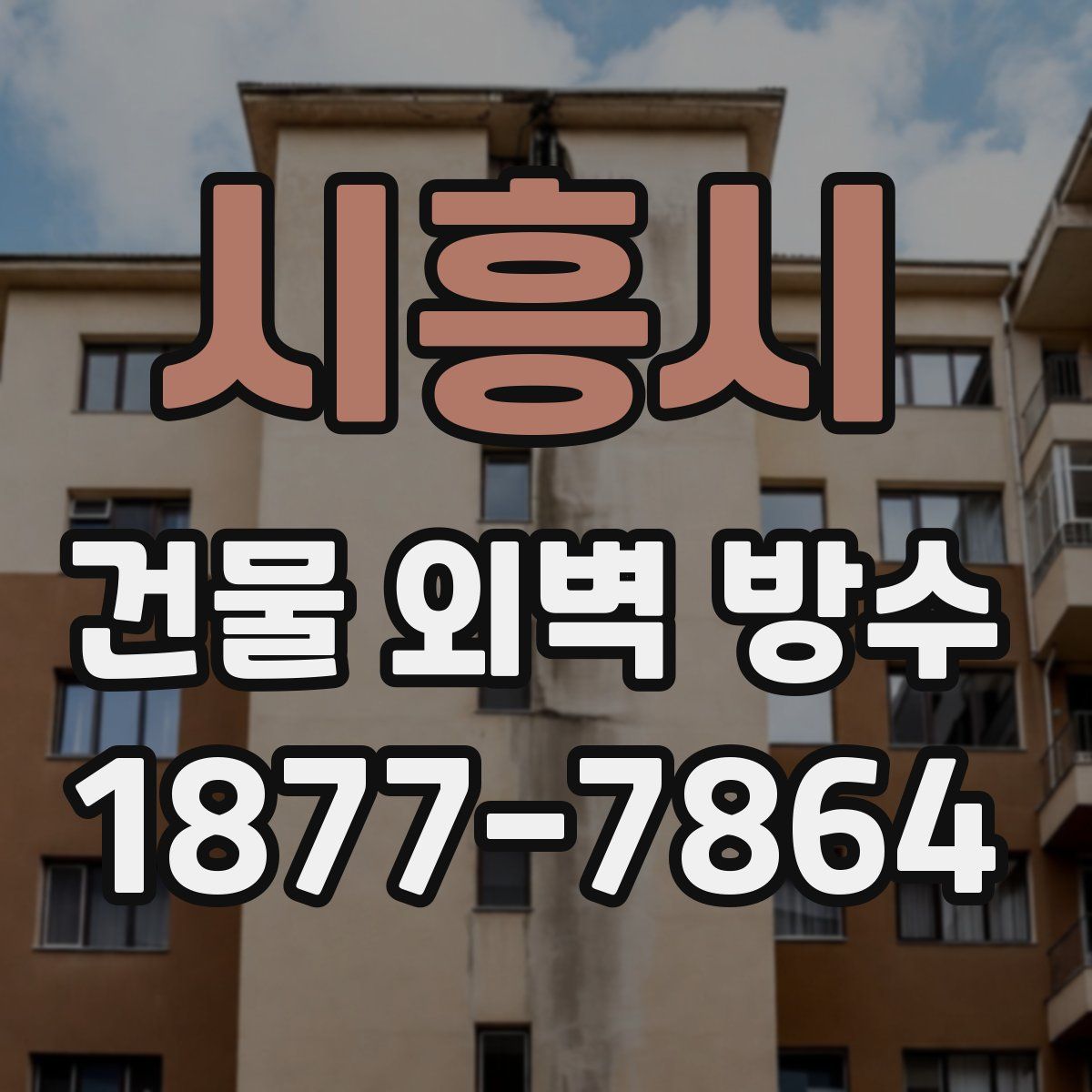 시흥시 건물 외벽 방수