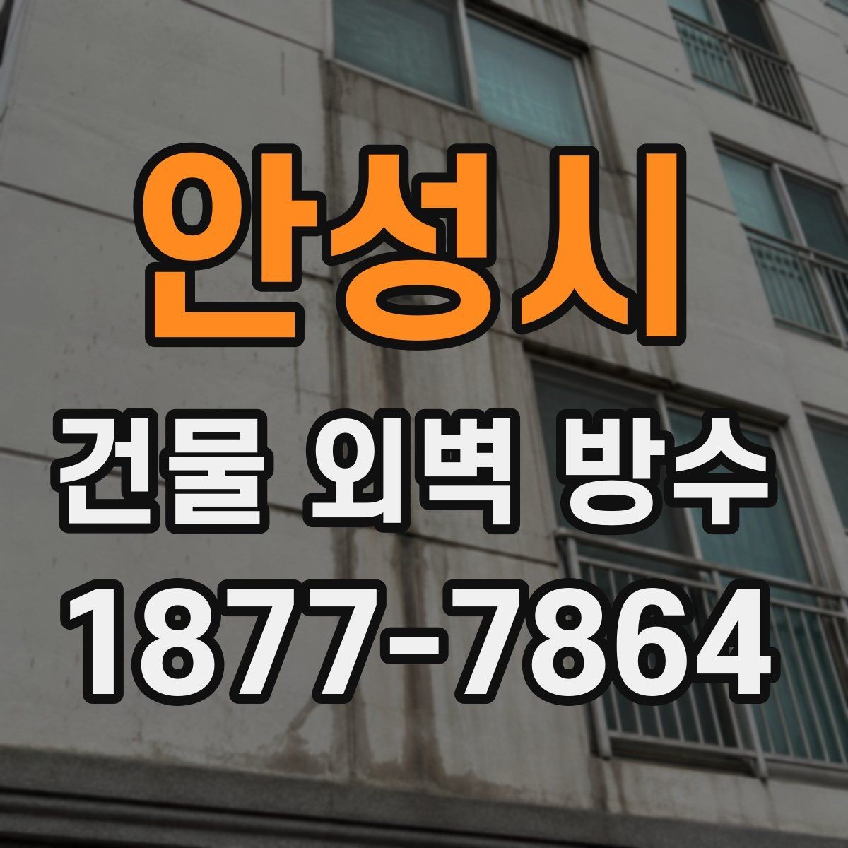 안성시 건물 외벽 방수 장비와 자재 준비 과정