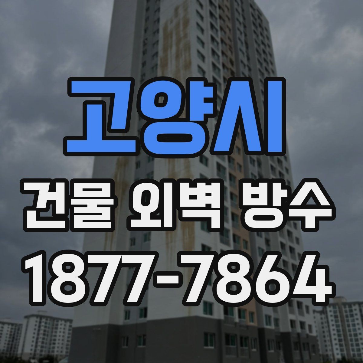 고양시 건물 외벽 방수 공법 선택 시 건물 구조를 보는 이유