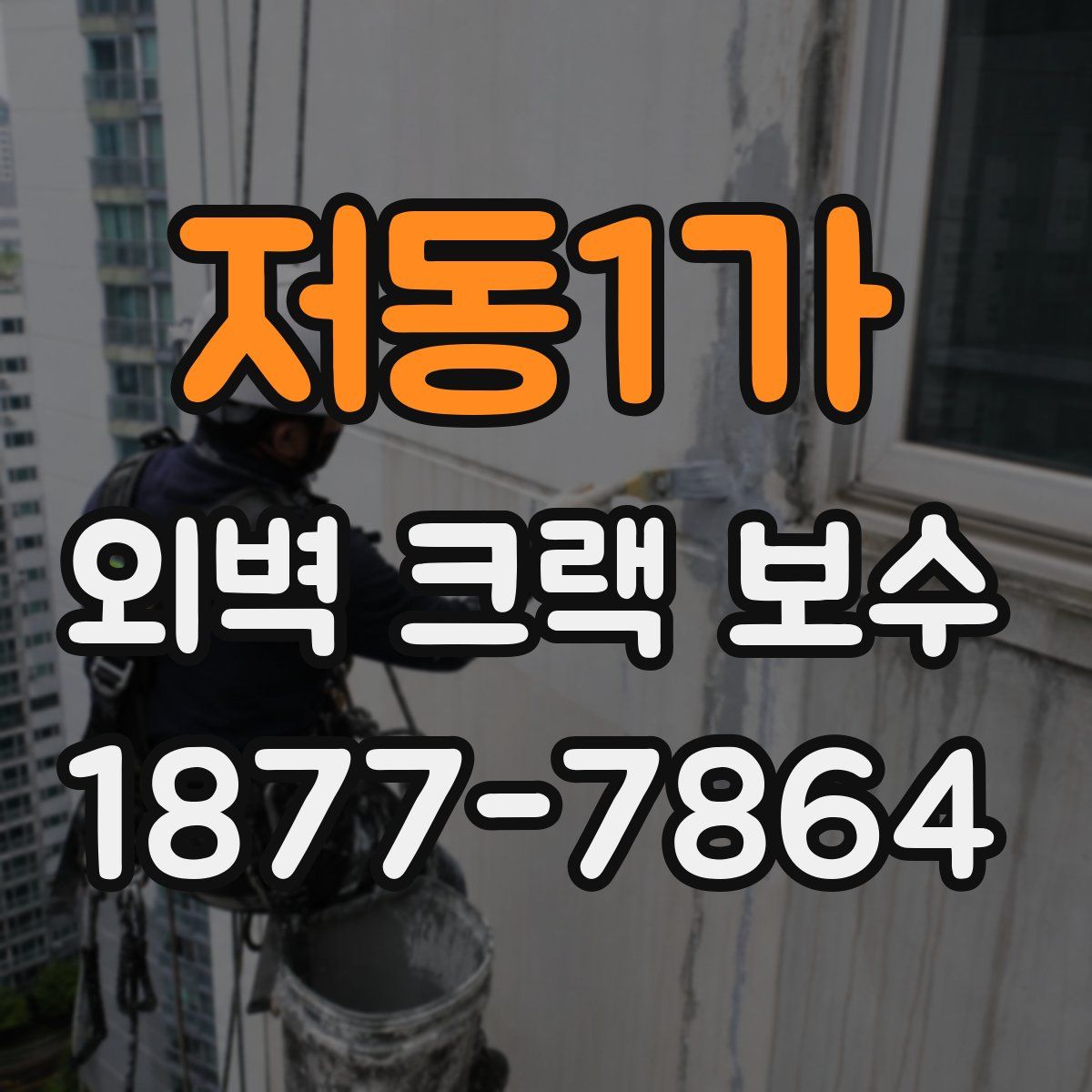 저동1가 외벽 크랙 보수