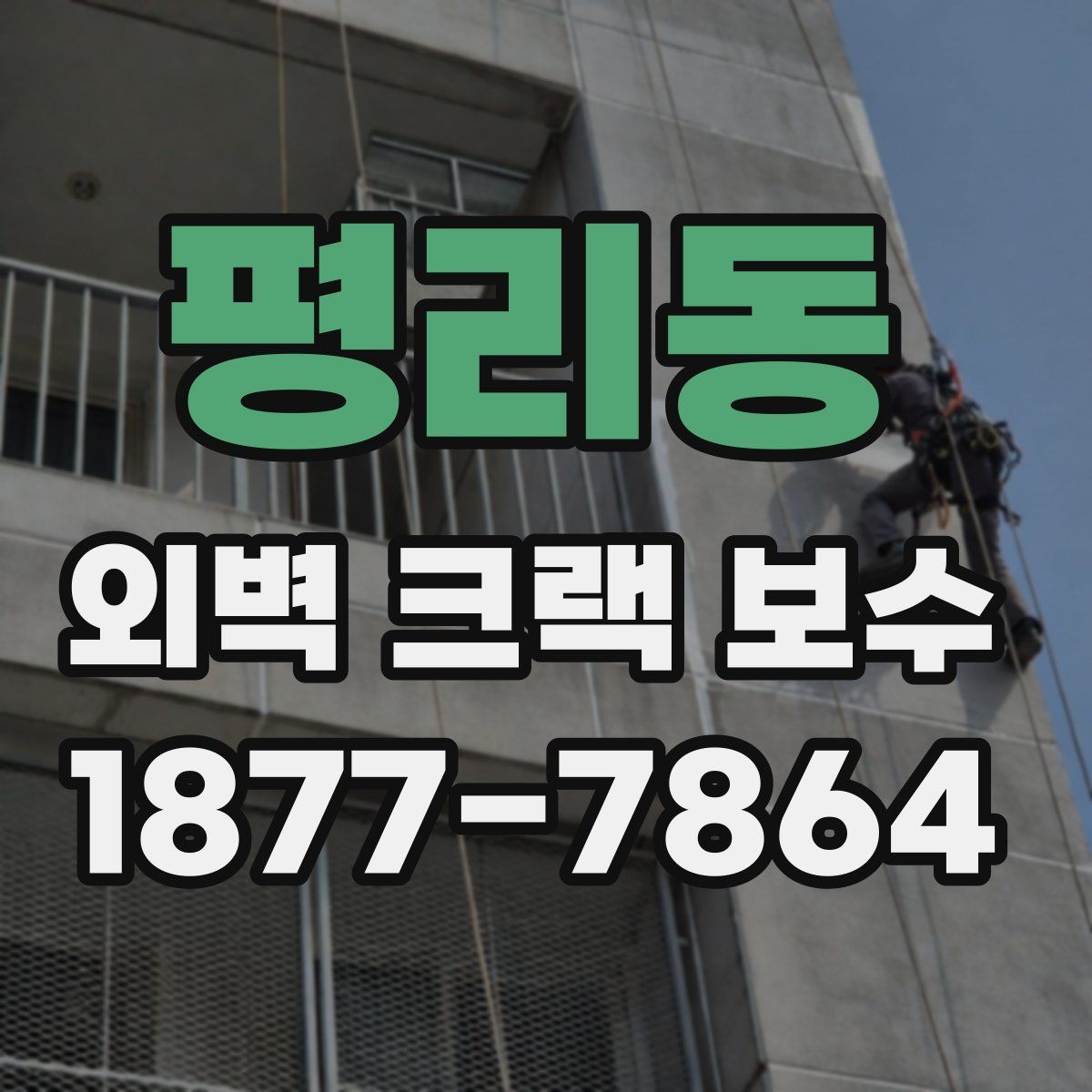 평리동 외벽 크랙 보수