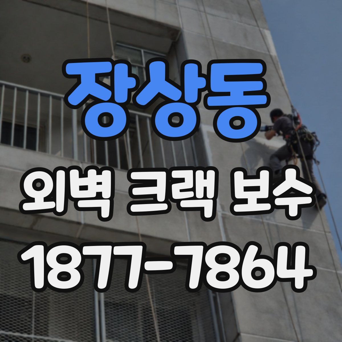 장상동 외벽 크랙 보수