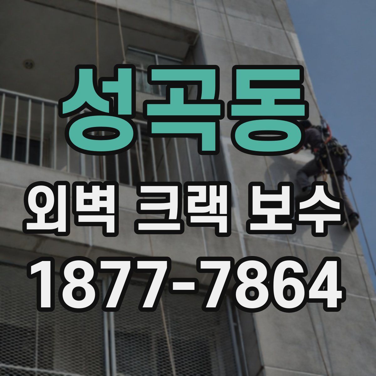 성곡동 외벽 크랙 보수