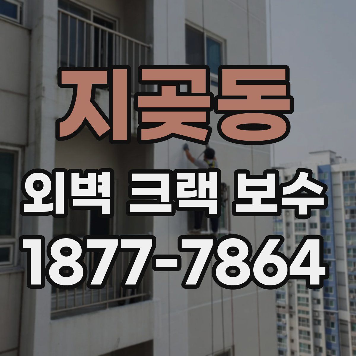 지곶동 외벽 크랙 보수