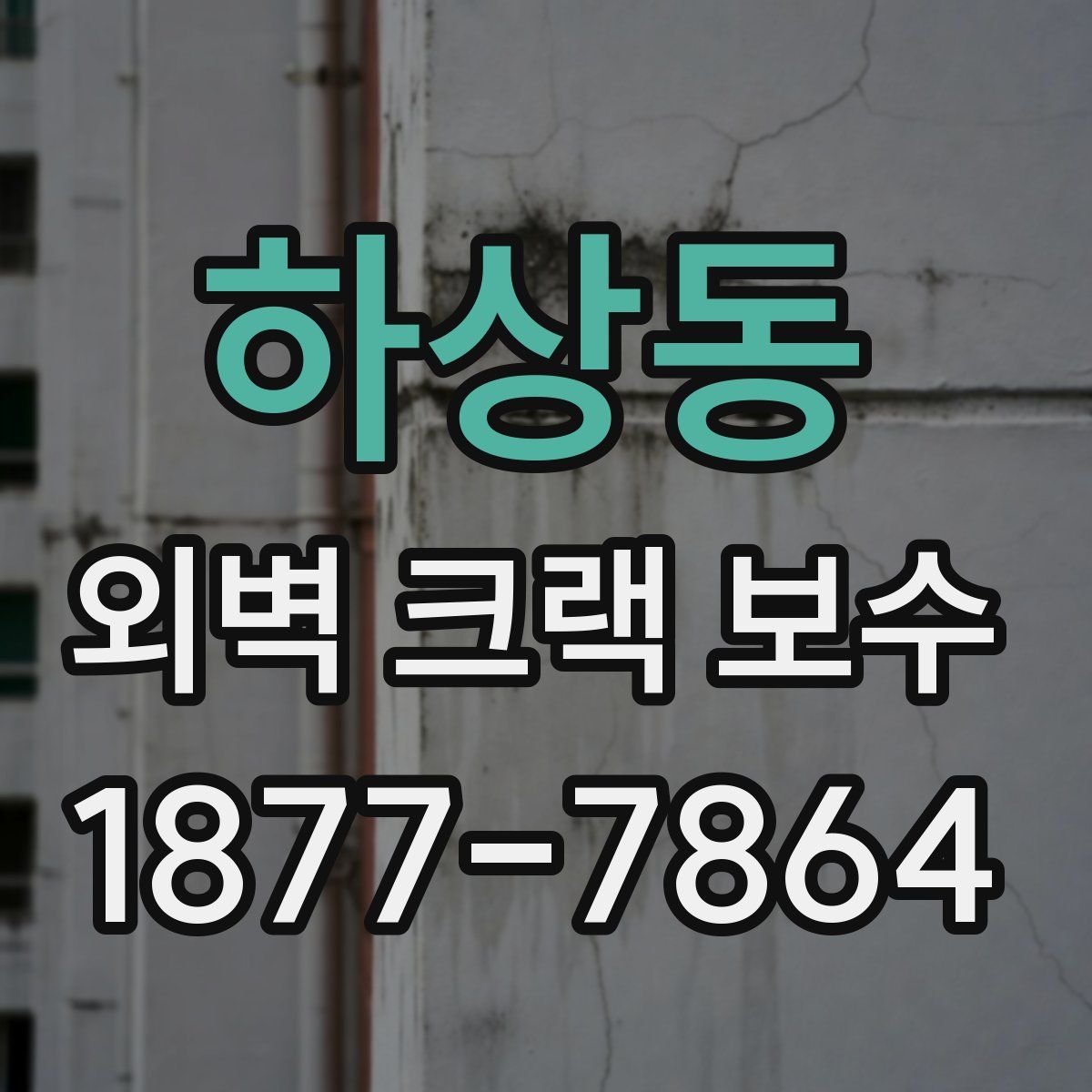 하상동 외벽 크랙 보수