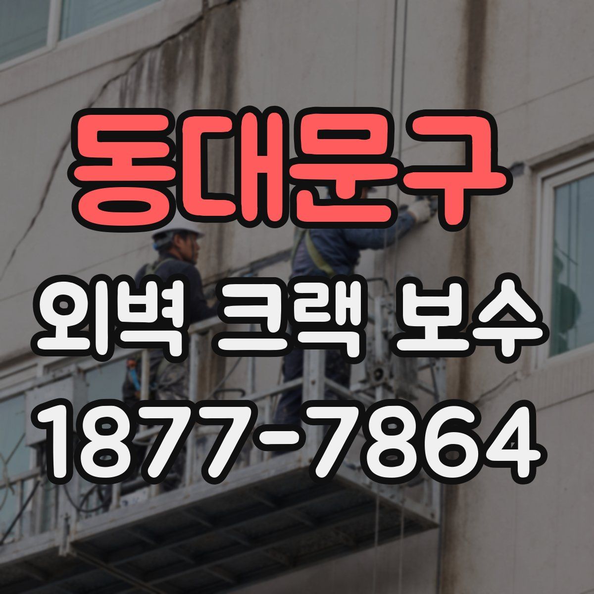 동대문구 외벽 크랙 보수