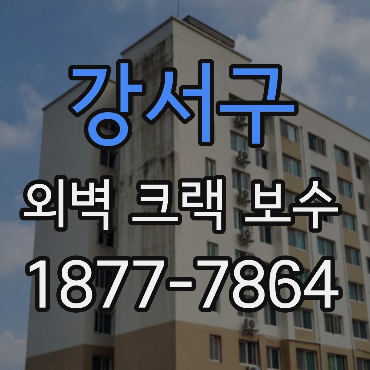 강서구 외벽 크랙 보수 공사 전 누수 경로를 찾는 방법