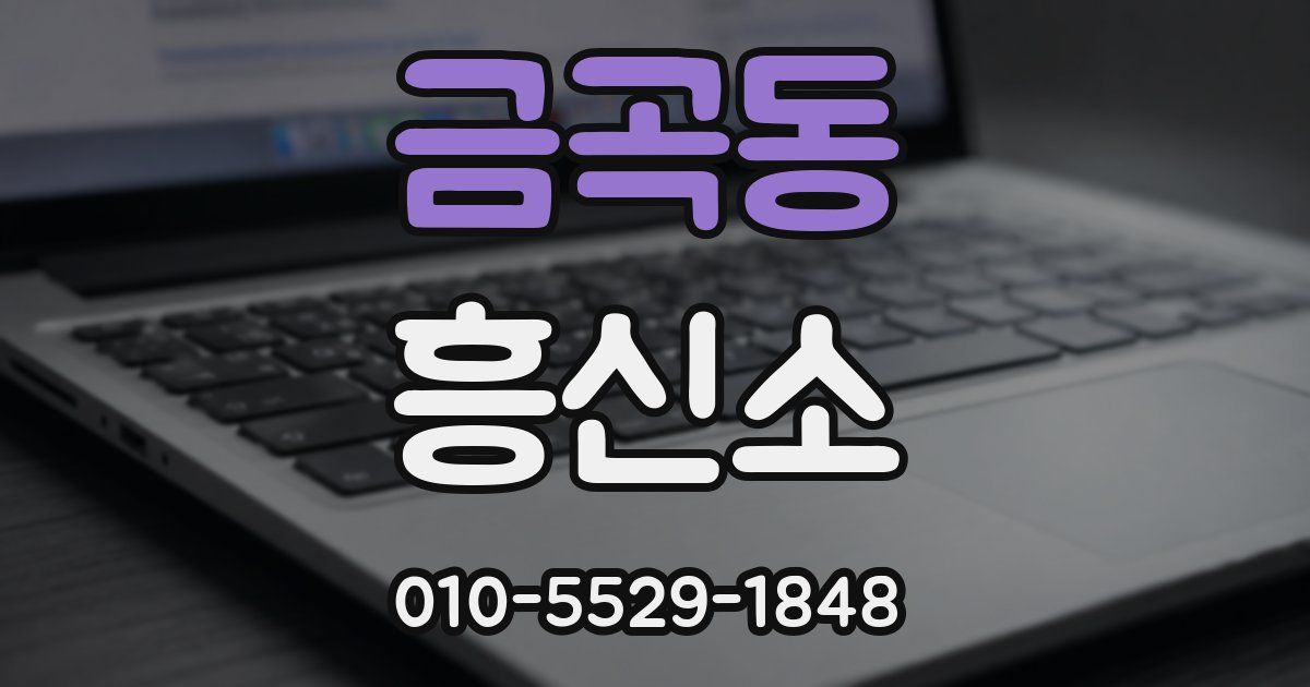 금곡동 흥신소