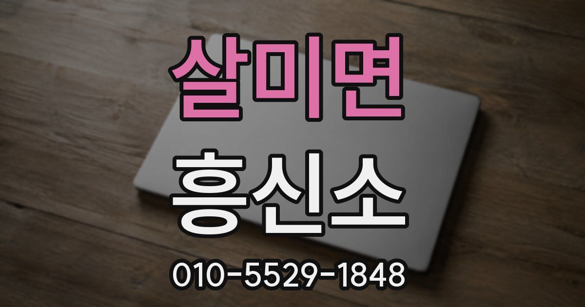 살미면 흥신소